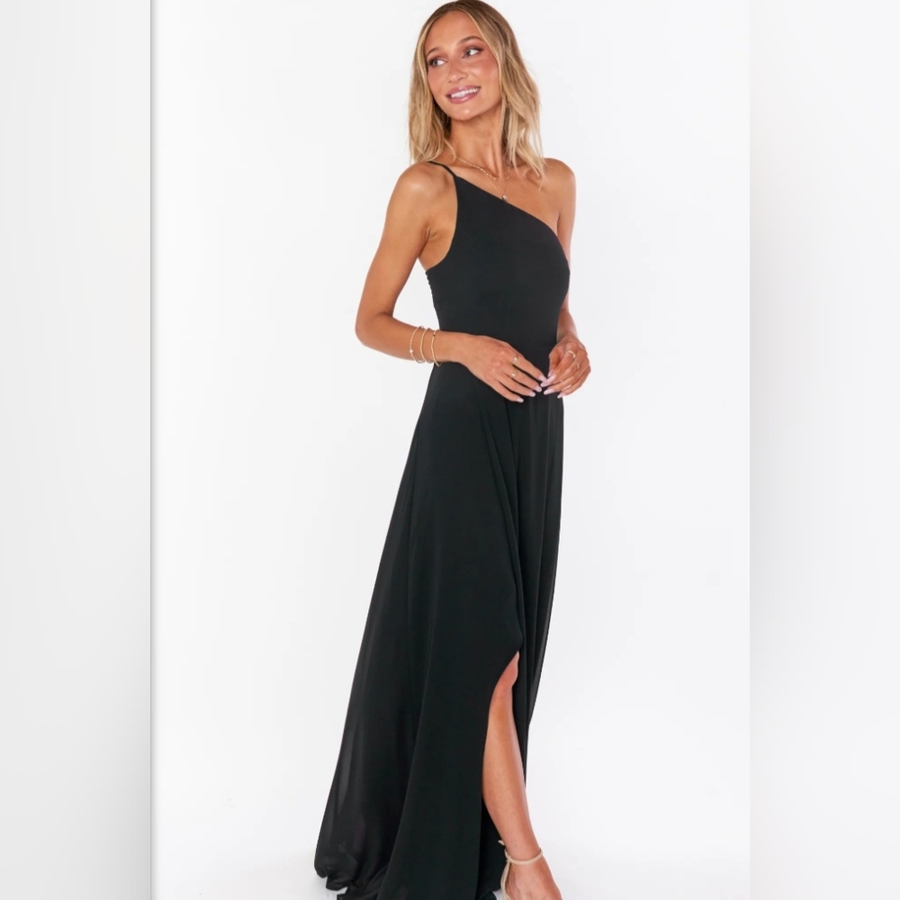 Show Me Your Mumu "Shannon One Shoulder Dress," size XXS